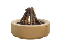 48" Louvre Round Fire Pit