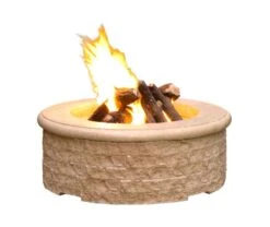 39" Chiseled Fire Pit