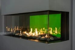 48" Lyon 4 Sided See Through Natural Gas Wall Fireplace