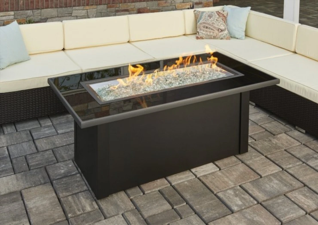 59" Monte Carlo Linear Gas Fire Pit Table 1 59" Monte Carlo Linear Gas Fire Pit Table