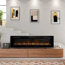 72" Dimplex Sierra Wall/Built-In Linear Electric Fireplace - SIL72