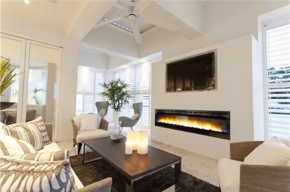 Empire 74" Nexfire Linear Electric Fireplace 2 Empire 74" Nexfire Linear Electric Fireplace - Image 2