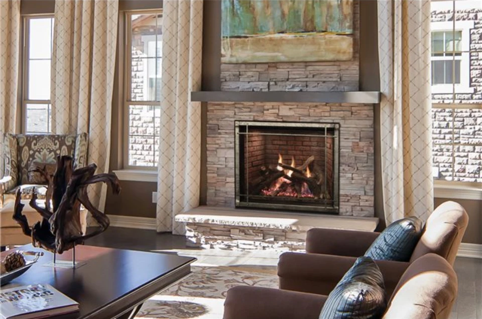 40" Empire Comfort Systems Rushmore Direct Vent TruFlame Natural Gas Fireplace 2 40" Empire Comfort Systems Rushmore Direct Vent TruFlame Natural Gas Fireplace - Image 2