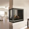 Empire 36" Tahoe Direct Vent Peninsula See-Through Premium Natural Gas Fireplace
