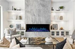 76" Orion Multi-Sided Heliovision Fireplace