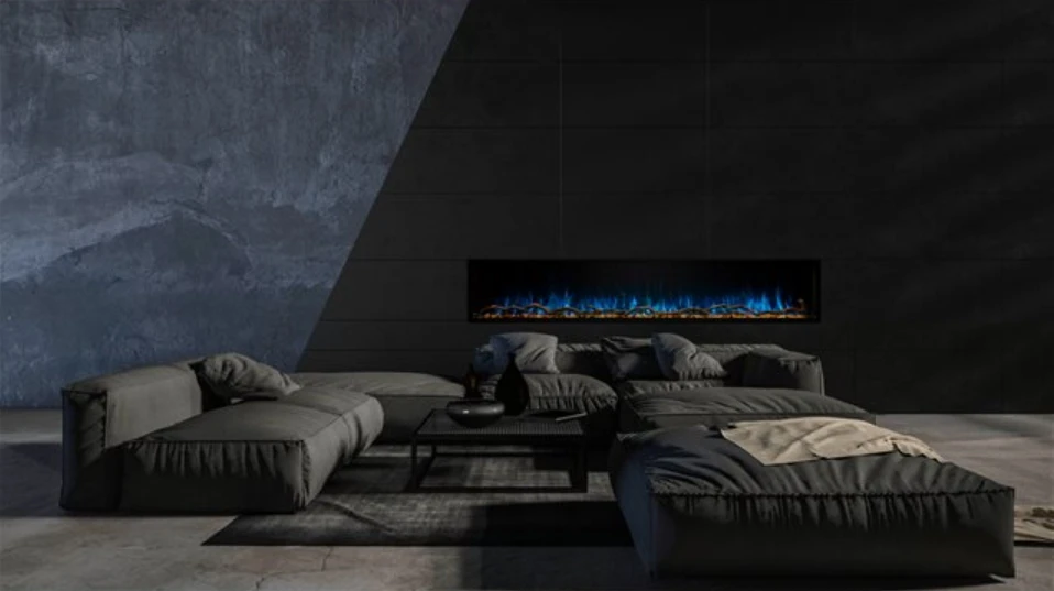 80" Landscape Pro Slim Built-In Electric Fireplace 2 80" Landscape Pro Slim Built-In Electric Fireplace - Image 2