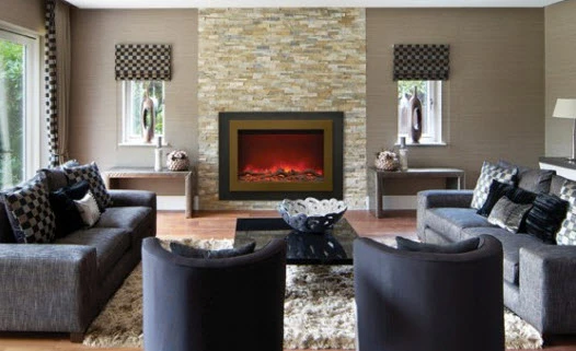 37" Sierra Clearance Electric Fireplace With Dual Steel Surrounding 1 37" Sierra Clearance Electric Fireplace With Dual Steel Surrounding