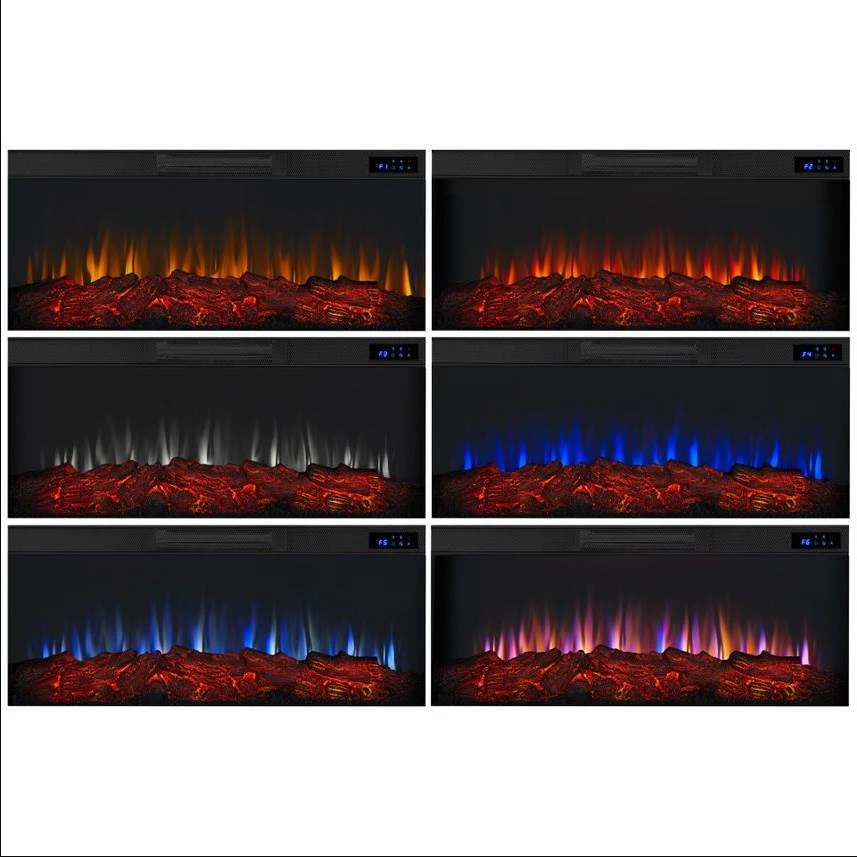 64" Manus White Electric Fireplace 10 64" Manus White Electric Fireplace - Image 10