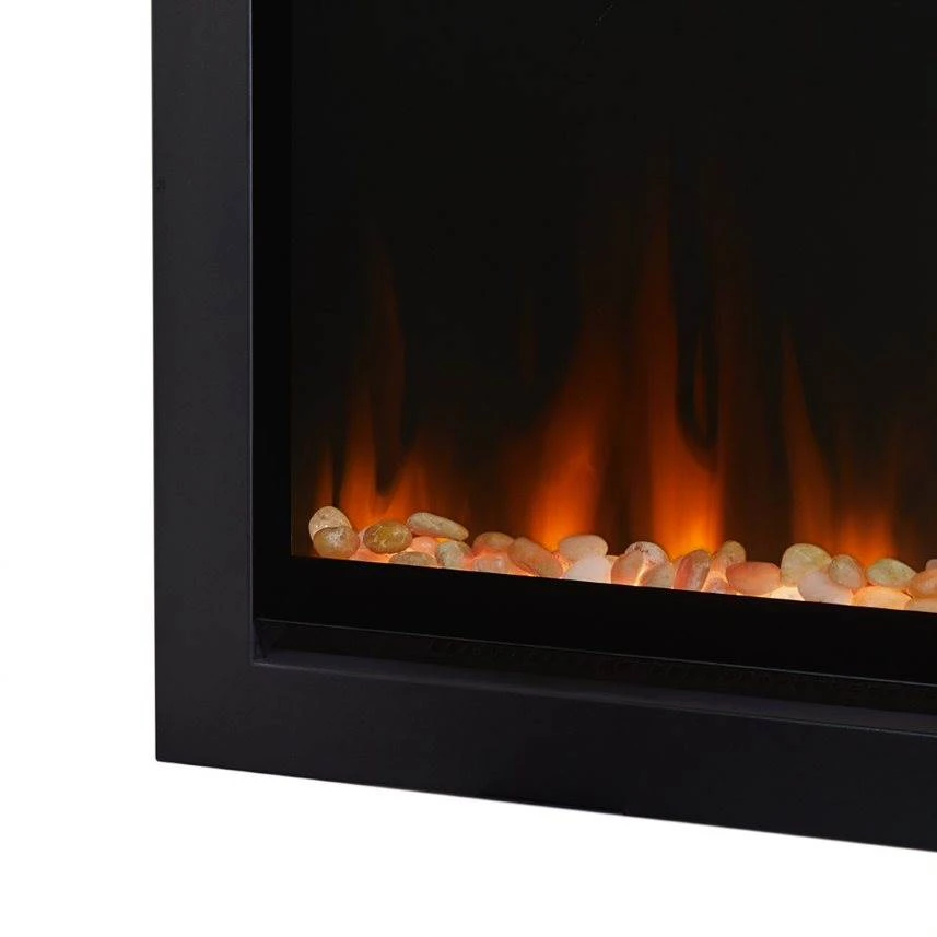 65" Wall Mounted Recessed Electric Fireplace Insert 11 65" Wall Mounted Recessed Electric Fireplace Insert - Image 11