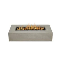56" Beaumont Rectangle Propane Fire Table In Flint -Dimplex Shop 12 50