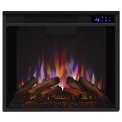 54" Thayer Gray Electric Fireplace (DISCONTINUED) 35 54" Thayer Gray Electric Fireplace (DISCONTINUED) -Dimplex Shop 1220E DE 4199 Flame Color F6 06 1