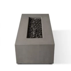 60" Eureka Casual Rectangle Propane Fire Table In Flint 21 60" Eureka Casual Rectangle Propane Fire Table In Flint -Dimplex Shop 13 32