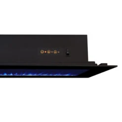 50" DiNatale Black Wall-Mounted Electric Fireplace 21 50" DiNatale Black Wall-Mounted Electric Fireplace -Dimplex Shop 1330E DiNatalie Controls HI RES