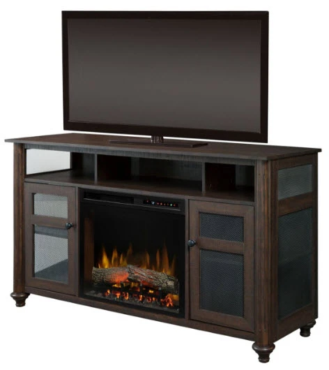 56" Dimplex Xavier Media Console Electric Fireplace With Logs 2 56" Dimplex Xavier Media Console Electric Fireplace With Logs - Image 2