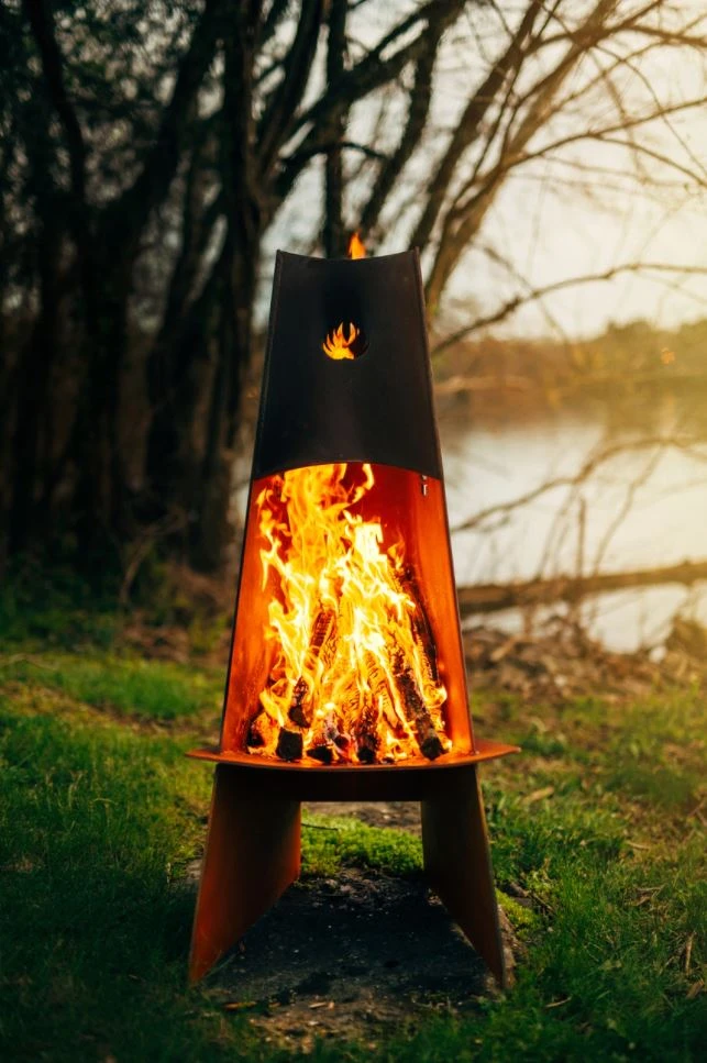 48" Vesuvius Outdoor Fire Pit 2 48" Vesuvius Outdoor Fire Pit - Image 2