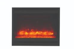 31" Zero Clearance Arched Electric Fireplace With A 6 Log Set -Dimplex Shop 2 444