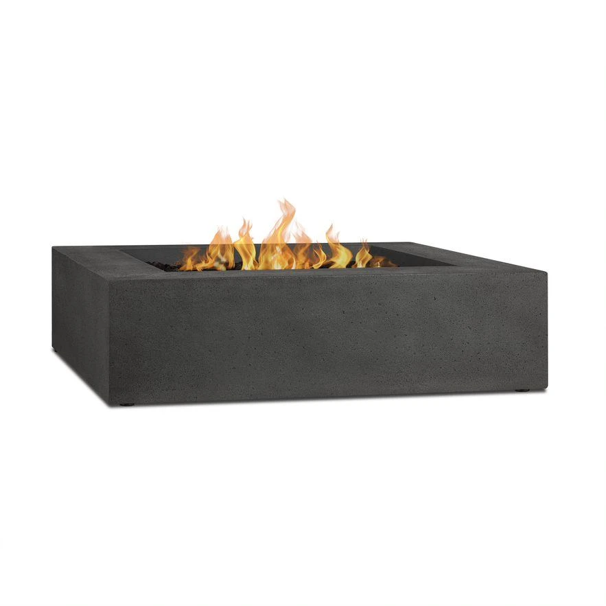 42" Beaumont Square Propane Fire Table In Carbon 2 42" Beaumont Square Propane Fire Table In Carbon - Image 2