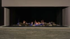 58" Toscana 3 Sided Natural Gas Wall Fireplace