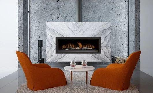 65" Austin Liquid Propane Direct Vent Linear Wall Fireplace 2 65" Austin Liquid Propane Direct Vent Linear Wall Fireplace - Image 2