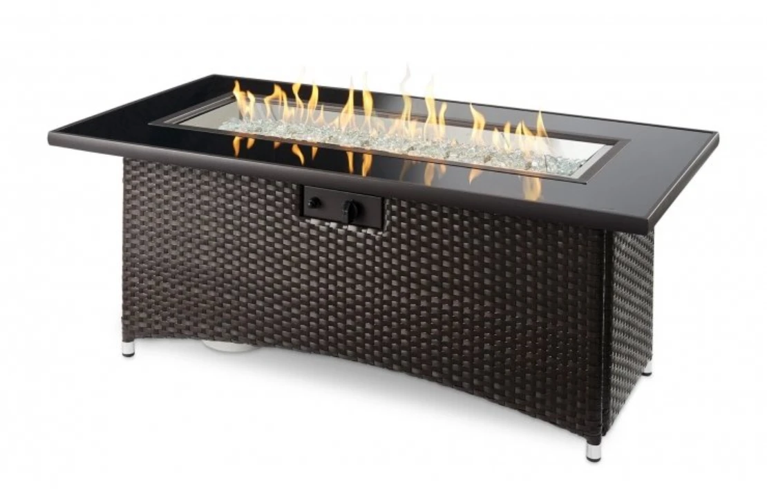 59" Balsam Montego Linear Gas Fire Pit Table 2 59" Balsam Montego Linear Gas Fire Pit Table - Image 2