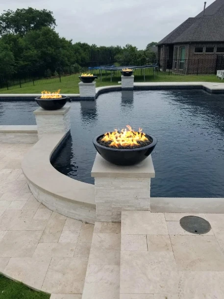 48" Round Wok Series Fire Bowl 2 48" Round Wok Series Fire Bowl - Image 2