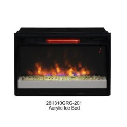 72" New Enterprise Media Mantel Solid Black Electric Fireplace W/ Bluetooth Speakers -Dimplex Shop 2 80