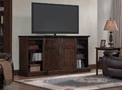 77.8" Cabaret Distressed Oak Infrared Media Electric Fireplace -Dimplex Shop 2 86