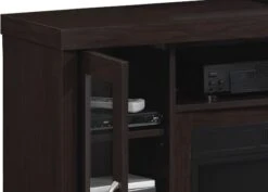 70" Hutchinson Infrared Entertainment Center Oak Espresso -Dimplex Shop 2 88
