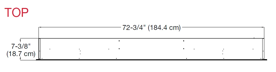 74" Dimplex Prism Wall Mount Fireplace - X-BLF7451 9 74" Dimplex Prism Wall Mount Fireplace - X-BLF7451 - Image 9