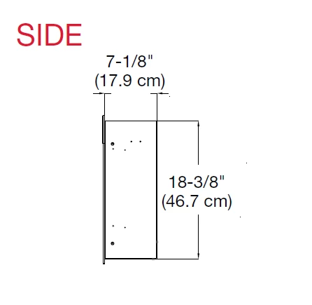 74" Dimplex Prism Wall Mount Fireplace - X-BLF7451 10 74" Dimplex Prism Wall Mount Fireplace - X-BLF7451 - Image 10