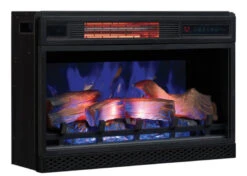 72" Enterprise Flat Gray TV Stand Infrared Electric Fireplace 5 72" Enterprise Flat Gray TV Stand Infrared Electric Fireplace -Dimplex Shop 266