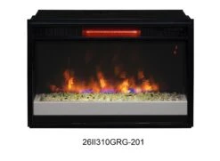 59" LaSalle Midnight Cherry Electric Fireplace Media Console 9 59" LaSalle Midnight Cherry Electric Fireplace Media Console -Dimplex Shop 26II310GRG 201 silo 02