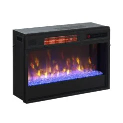 26" 3D Upgrade Infrared Spectrafire + Contemporary Electric Fireplace Insert - 26II342FGT