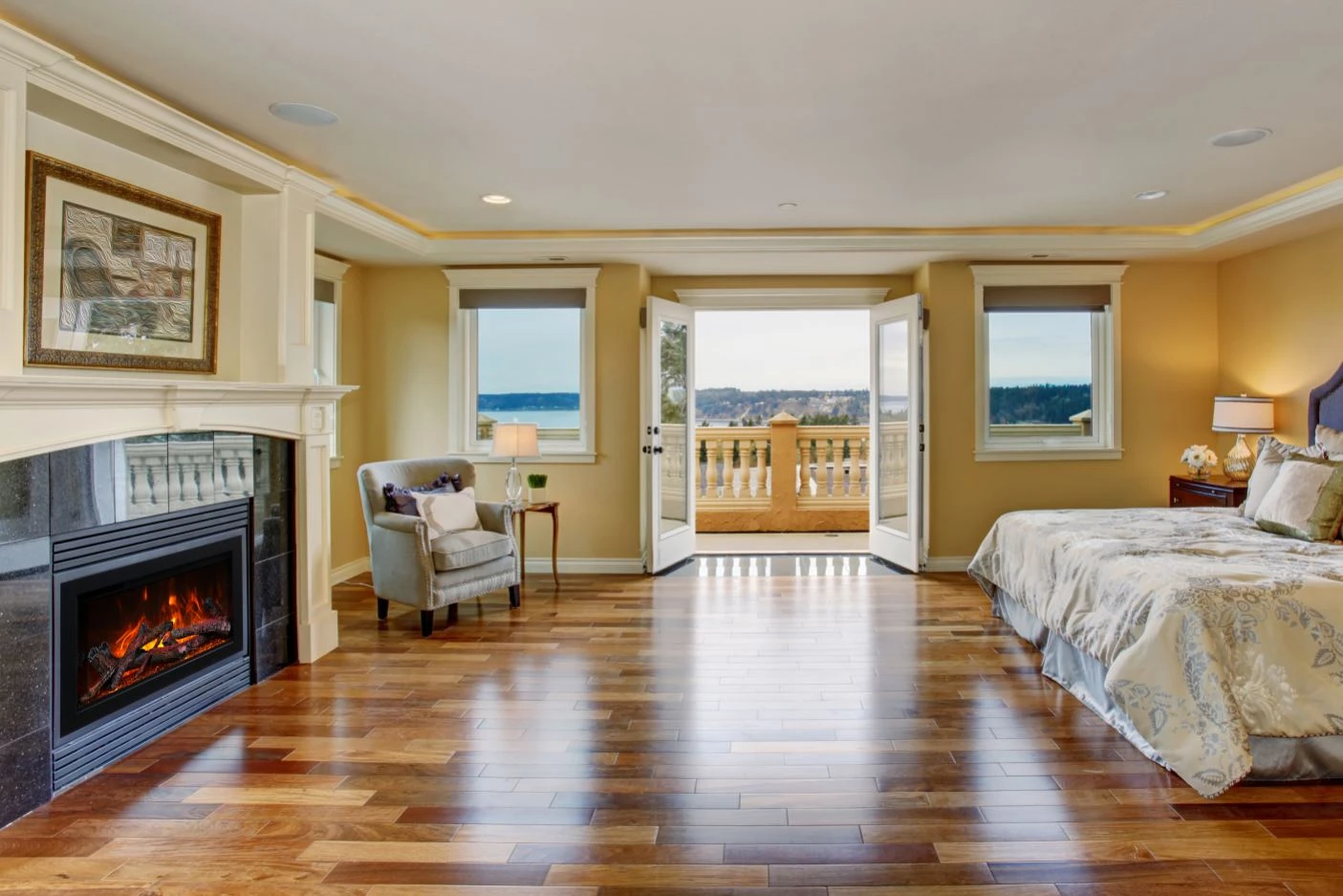 26" Traditional Smart Series Indoor / Outdoor Electric Fireplace 4 26" Traditional Smart Series Indoor / Outdoor Electric Fireplace - Image 4