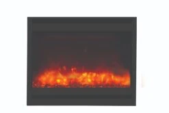 31" Zero Clearance Arched Electric Fireplace With A 6 Log Set -Dimplex Shop 3 366