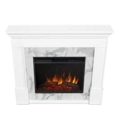 61.25" Merced White Electric Fireplace -Dimplex Shop 3 378