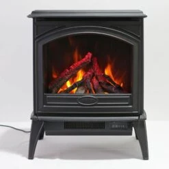 23" Lynwood Cast Iron Freestanding Electric Fireplace Stove -Dimplex Shop 3 380 1
