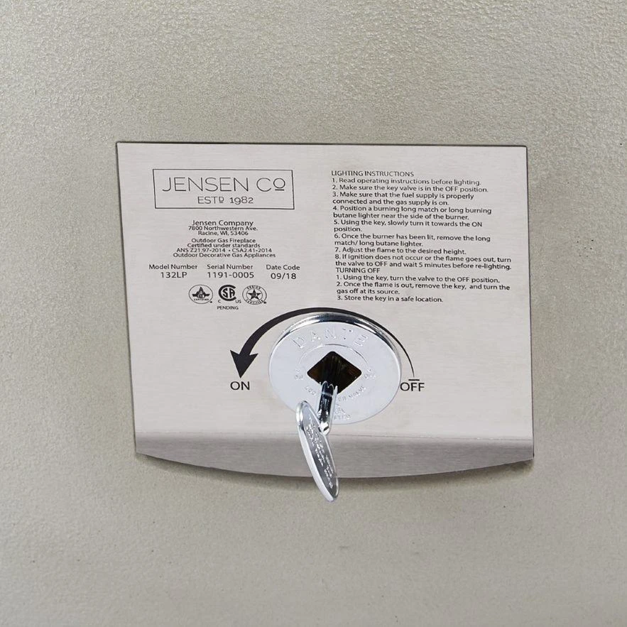 38" Anaheim Natural Gas Fire Bowl In Fog 6 38" Anaheim Natural Gas Fire Bowl In Fog - Image 6