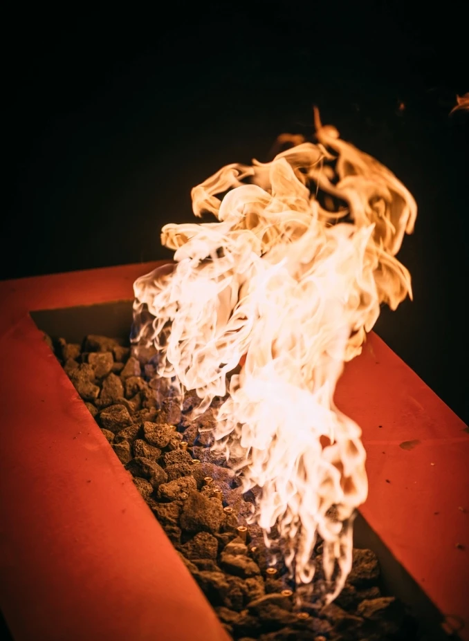 72" Linear Outdoor Custom Iron Fire Pit 3 72" Linear Outdoor Custom Iron Fire Pit - Image 3