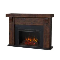 64" Gunnison Chestnut Barnwood Electric Fireplace 15 64" Gunnison Chestnut Barnwood Electric Fireplace -Dimplex Shop 3 476