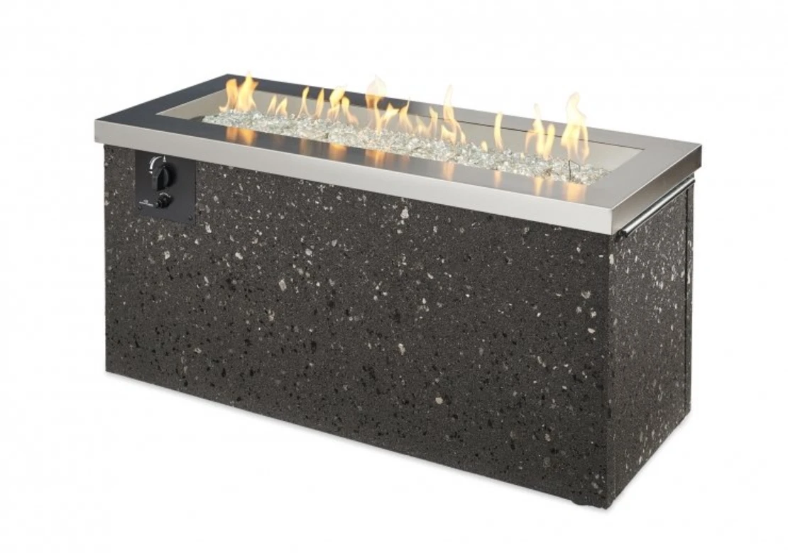 48" Stainless Steel Key Largo Gas Fire Pit Table 3 48" Stainless Steel Key Largo Gas Fire Pit Table - Image 3