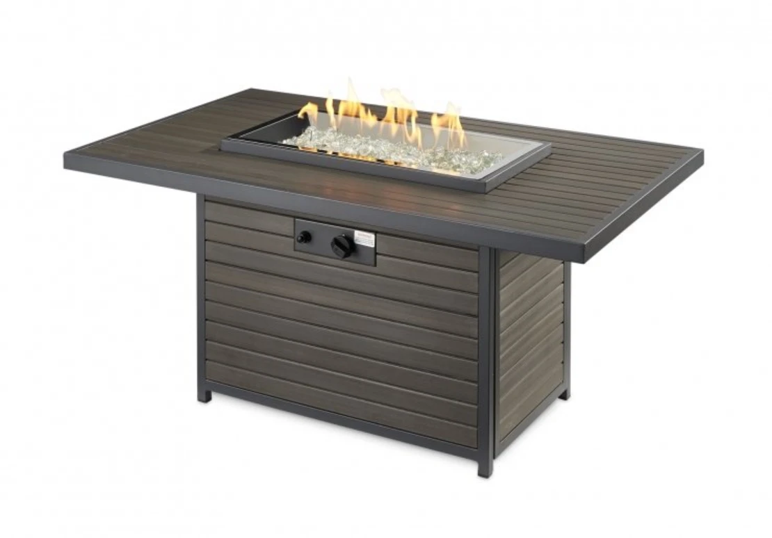 50" Brooks Rectangular Gas Fire Pit Table 3 50" Brooks Rectangular Gas Fire Pit Table - Image 3
