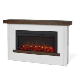 67" Bernice White Electric Fireplace -Dimplex Shop 3 509