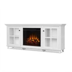 73" Norwell White Electric Fireplace -Dimplex Shop 3 511