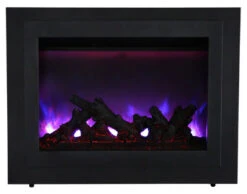 45" Sierra Flame Clearance Electric Fireplace With Dual Steel Surrounding 22 45" Sierra Flame Clearance Electric Fireplace With Dual Steel Surrounding -Dimplex Shop 3. 30
