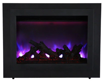 45" Sierra Flame Clearance Electric Fireplace With Dual Steel Surrounding 3 45" Sierra Flame Clearance Electric Fireplace With Dual Steel Surrounding - Image 3