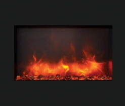 30" Amantii Zero Clearance Electric Fireplace -Dimplex Shop 3. 34