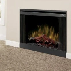 Dimplex 33"Black, Single Pane, Tamperproof Glass - BFSL33DOOR