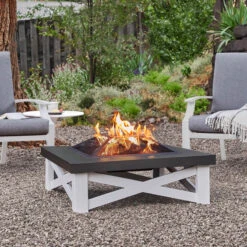 33" Austin Wood Burning Fire Table