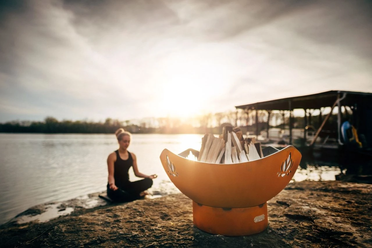 36" Namaste Outdoor Fire Pit 4 36" Namaste Outdoor Fire Pit - Image 4